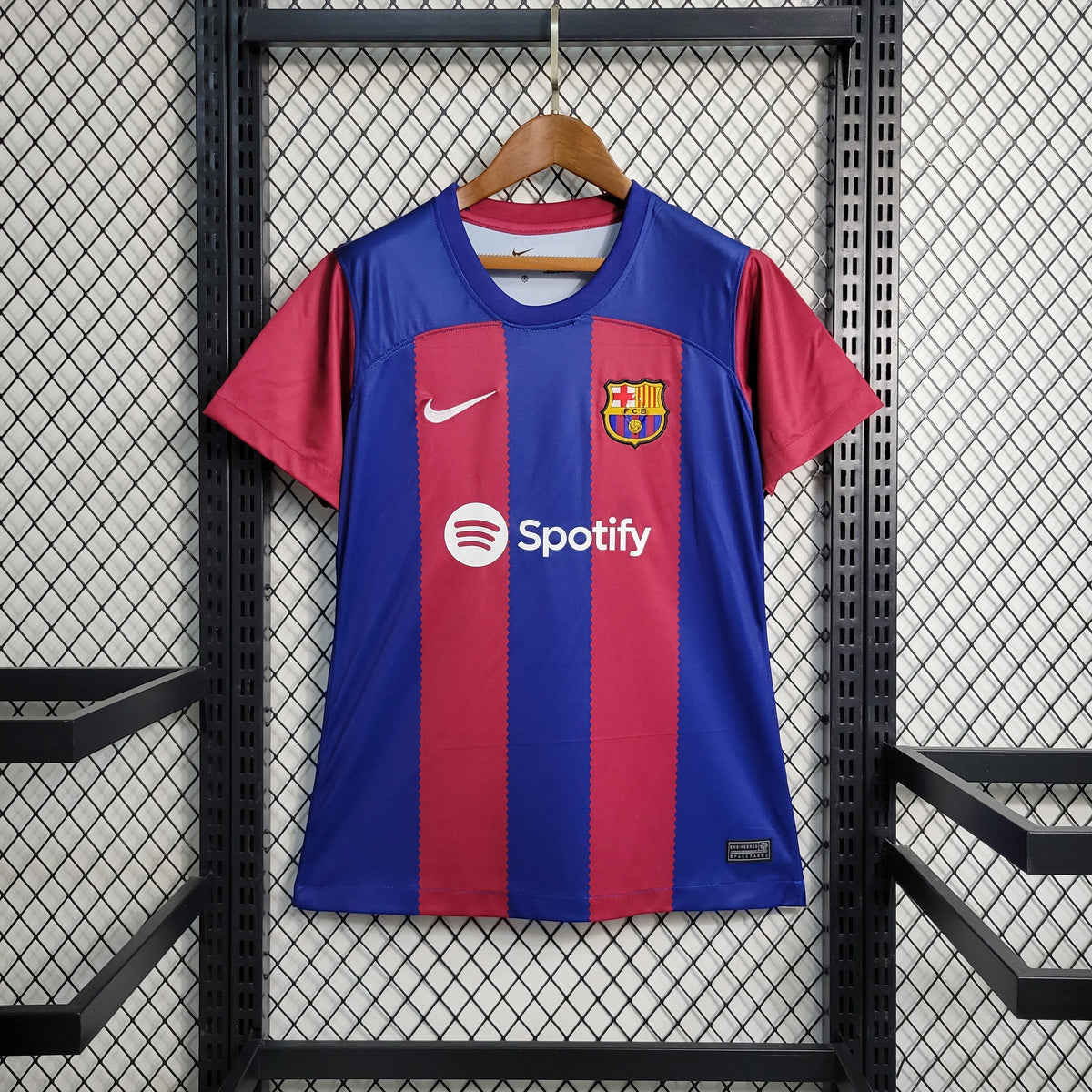 Camisola Barcelona Home 23/24 - Nike Feminina