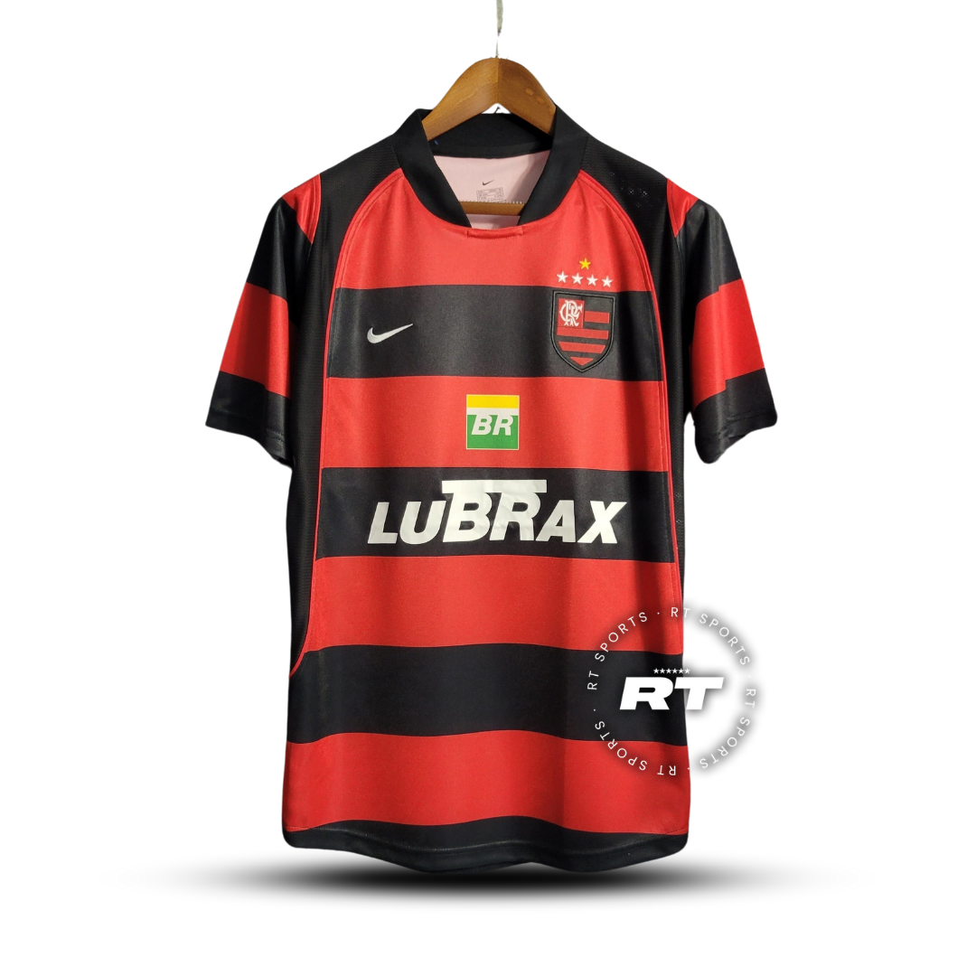 Camisola Flamengo Titular 03/04 - Versão Retro