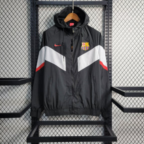 Casaco Corta Vento Barcelona 23/24 - Preto