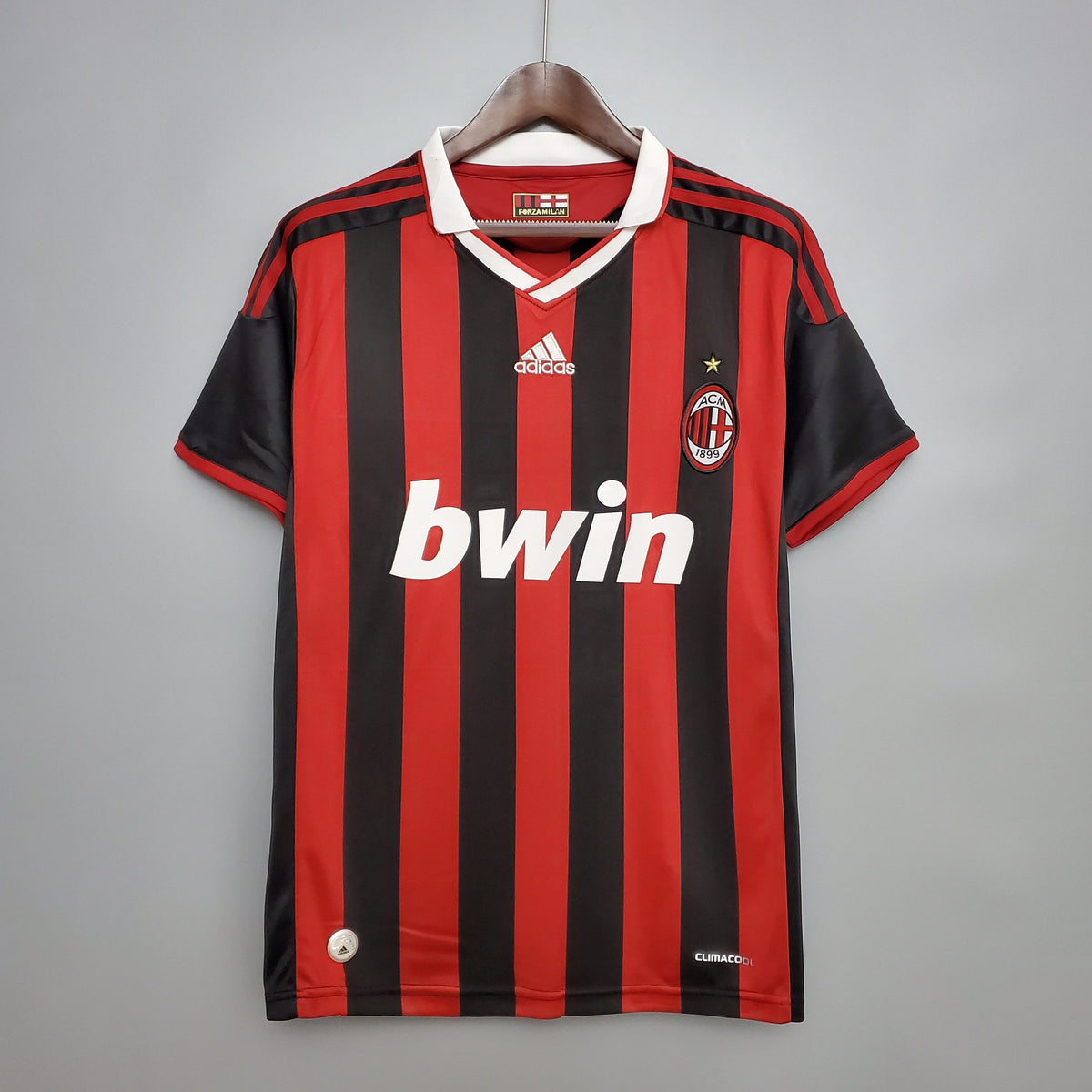 Camisola Milan Titular 09/10 - Versão Retro