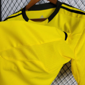Camisola Real Madrid Goleiro Amarela 11/12 - Versão Retro