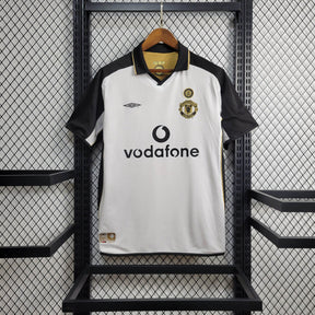Camisola Manchester United 01/02 Versão Retro Dupla Face