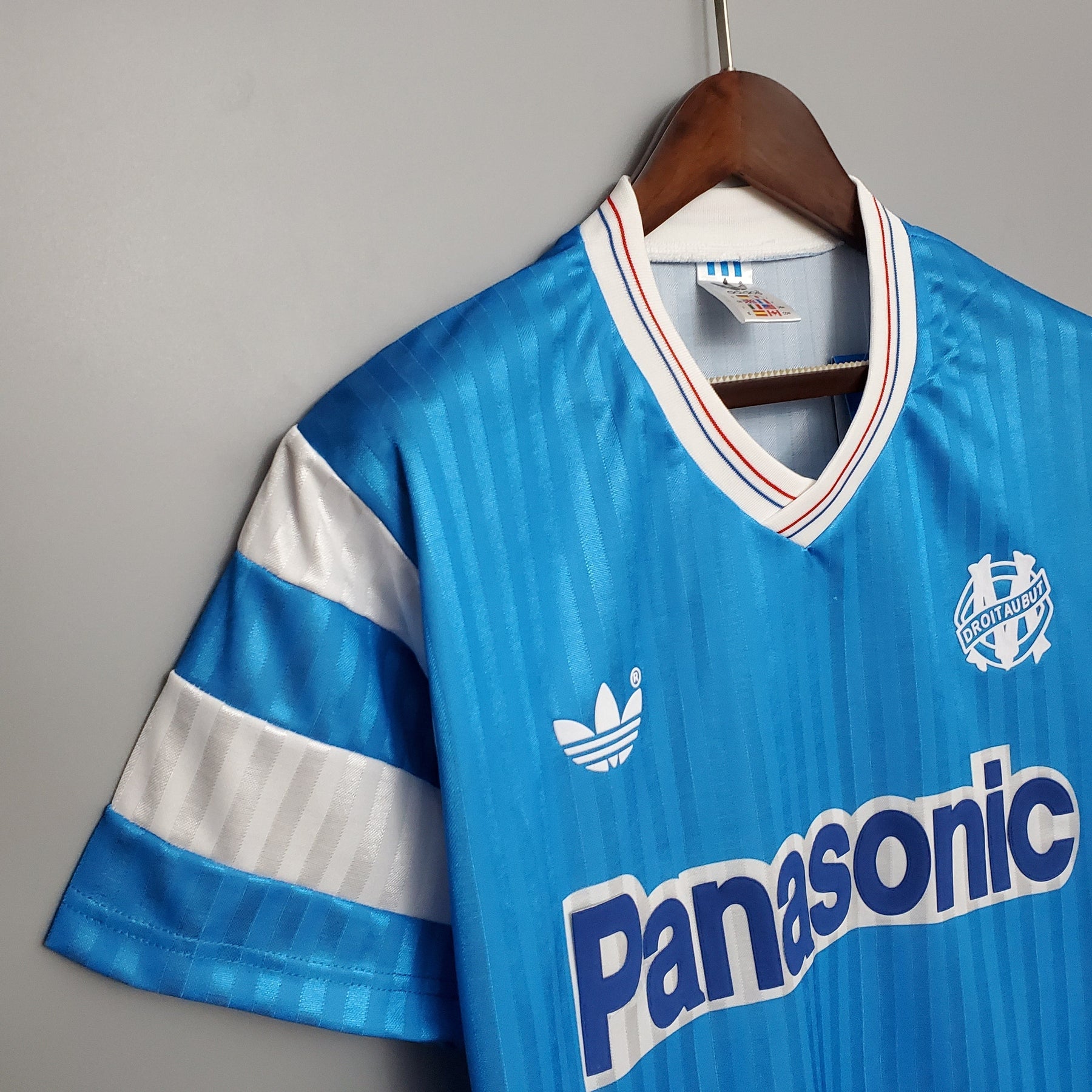 Camisola Olympique de Marseille Reserva 90/91 - Versão Retro