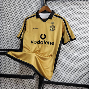 Camisola Manchester United 01/02 Versão Retro Dupla Face