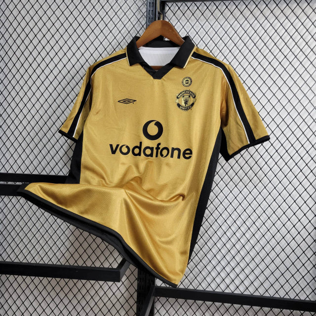 Camisola Manchester United 01/02 Versão Retro Dupla Face