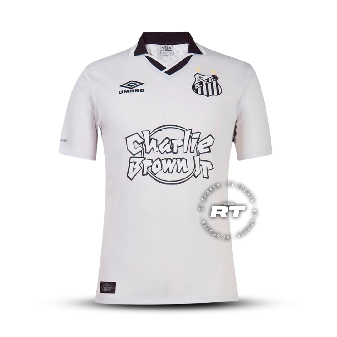Camisola Santos Edição Especial Charlie Brown Branca 22/23 - Versão Adepto