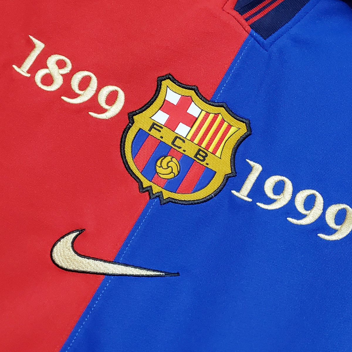 Camisola Barcelona Edição Comemorativa 100 Anos - Versão Retro