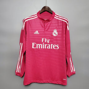 Camisola Real Madrid Reserva 14/15 - Versão Retro Manga Comprida