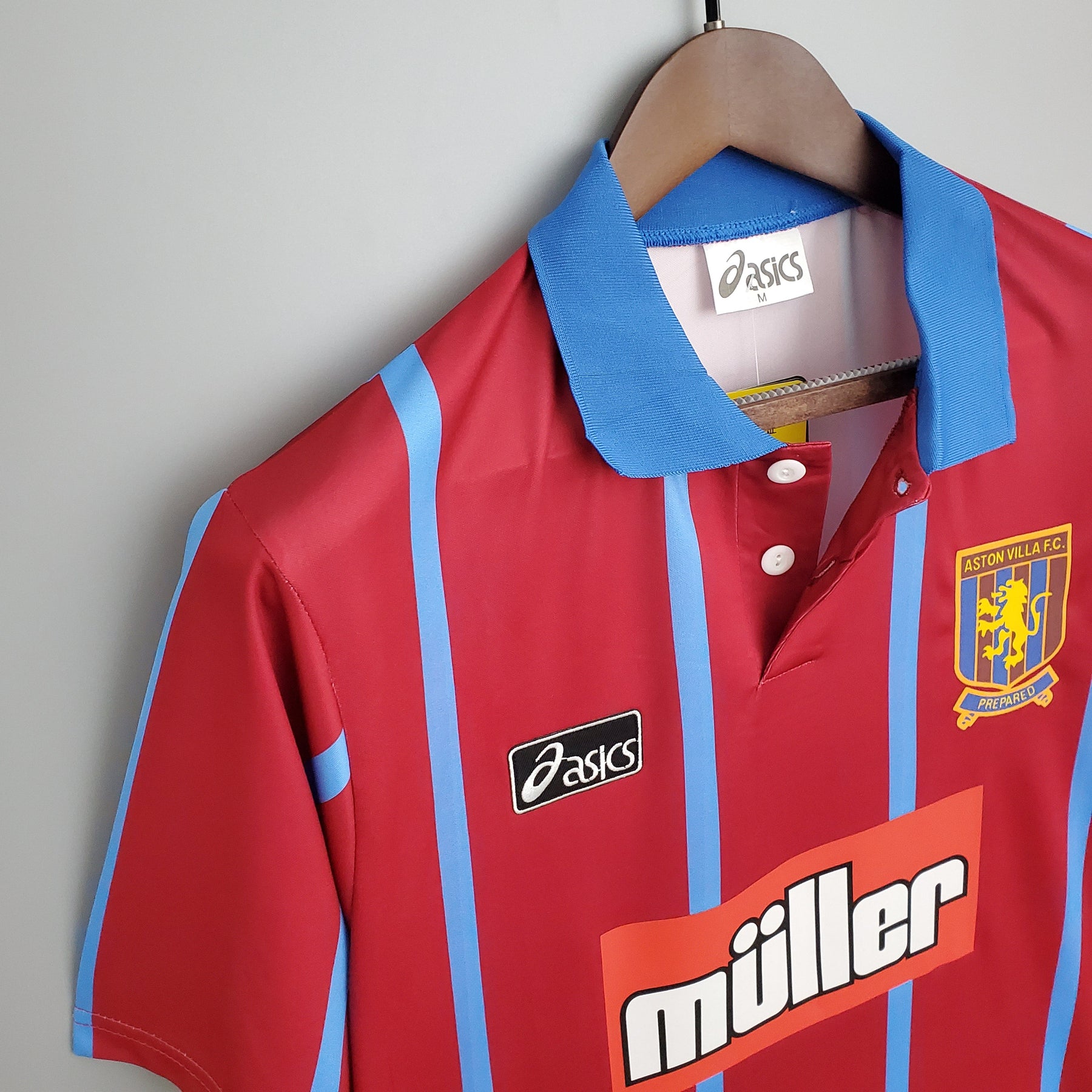 Camisola Aston Villa Titular 93/95 - Versão Retro