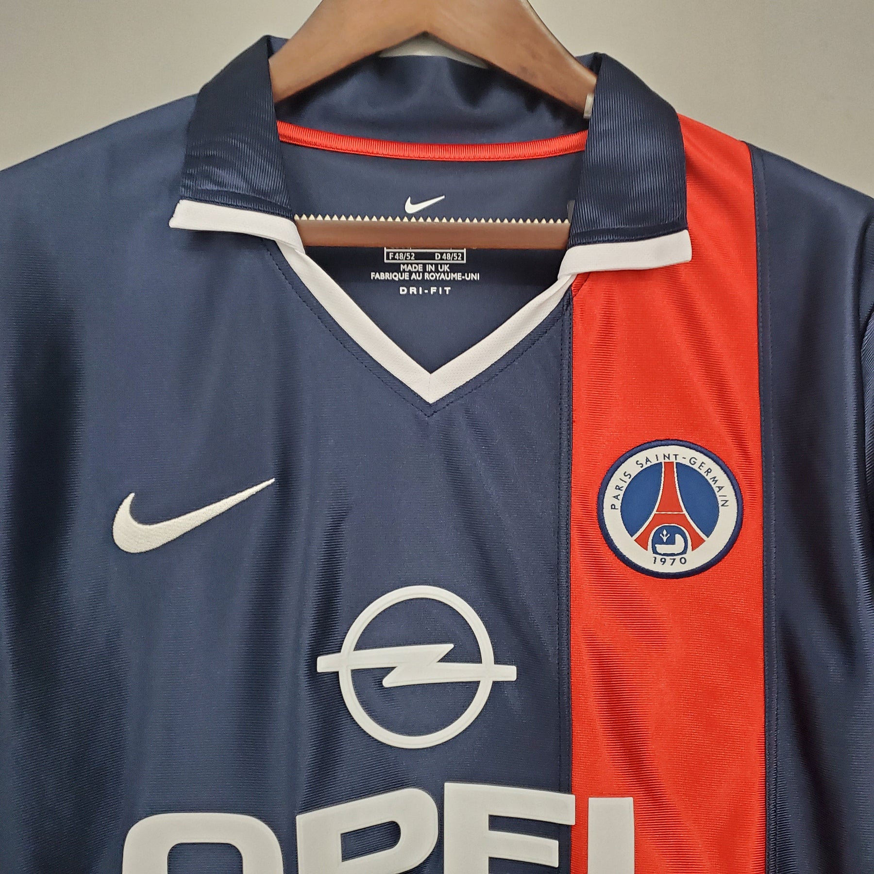 Camisola PSG Titular 01/02 - Versão Retro