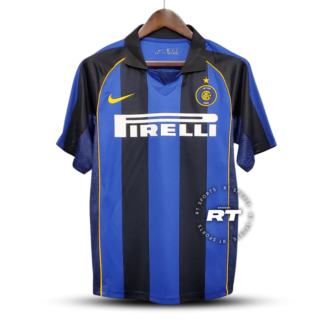 Camisola Inter de Milão Titular 01/02 - Versão Retro