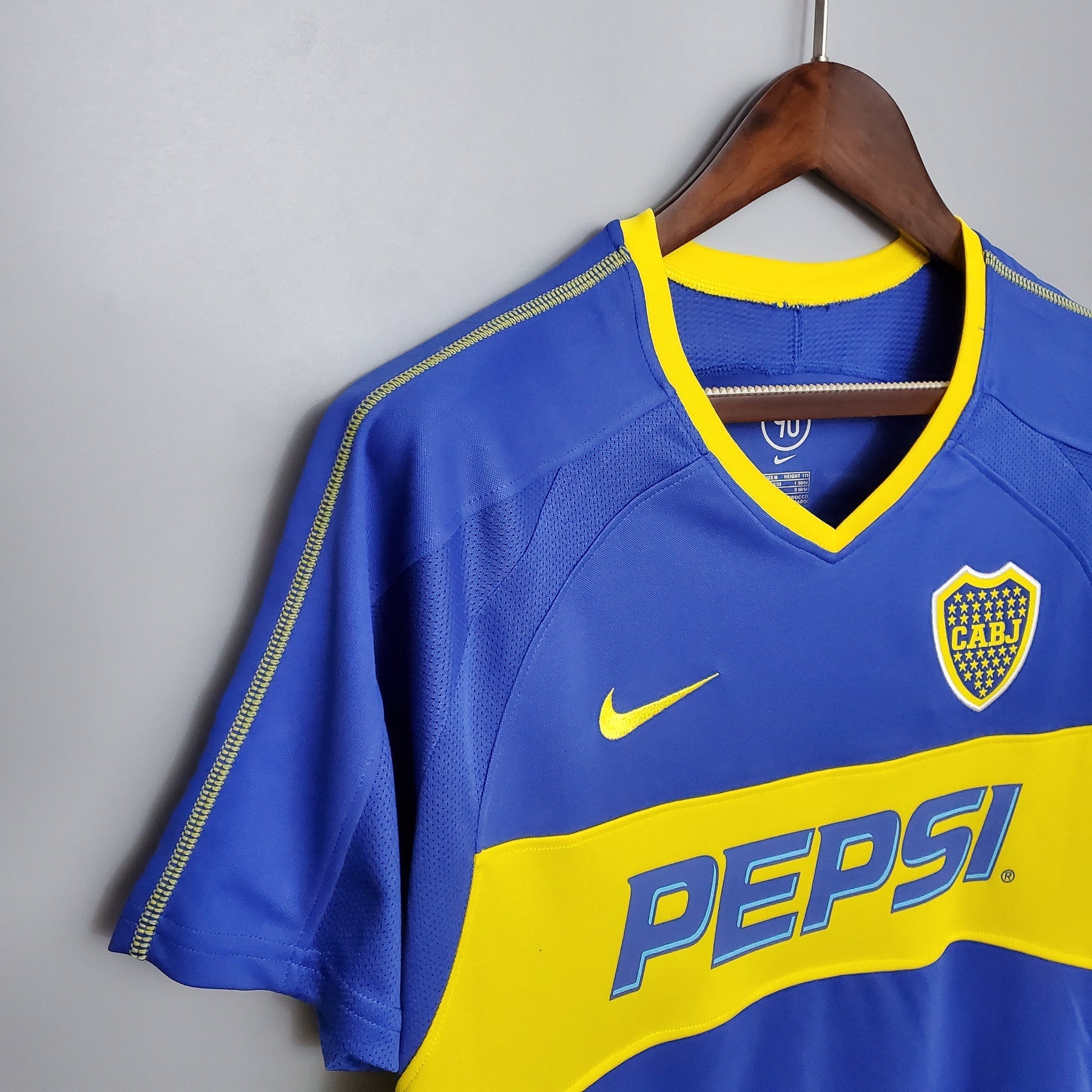 Camisola Boca Juniors Titular 03/04 - Versão Retro