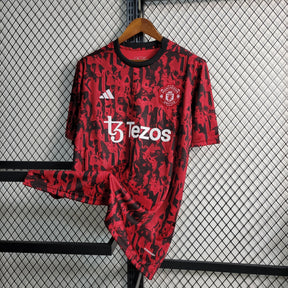 Camisola Manchester United Treino 23/24 - adidas Adepto Masculina - Lançamento