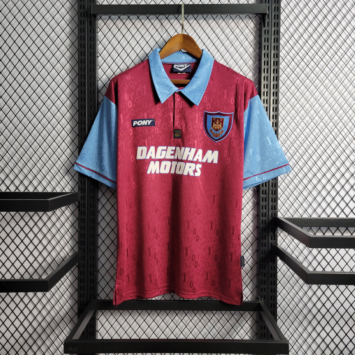 Camisola West Ham Titular 95/97 - Versão Retro