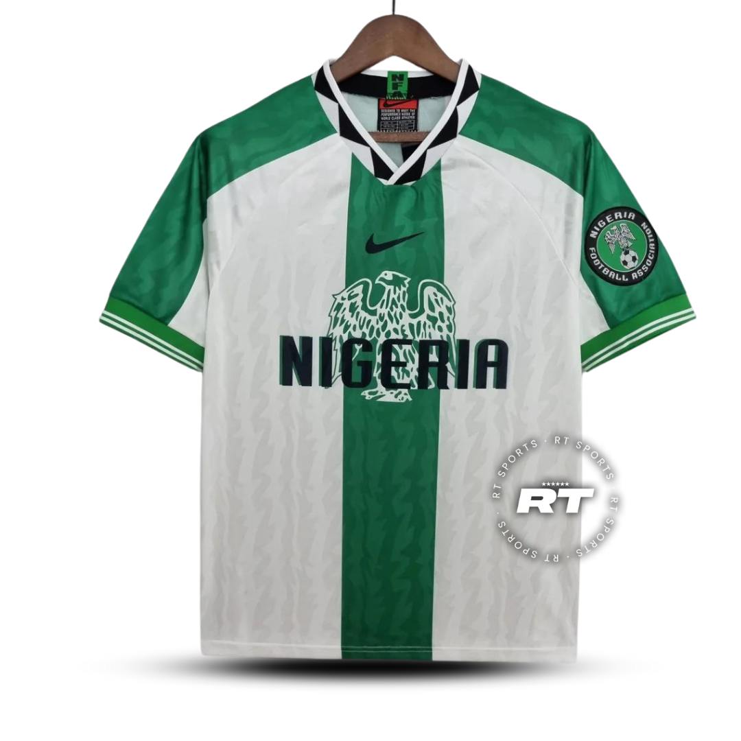 Camisola Nigéria Reserva 1996 - Versão Retro