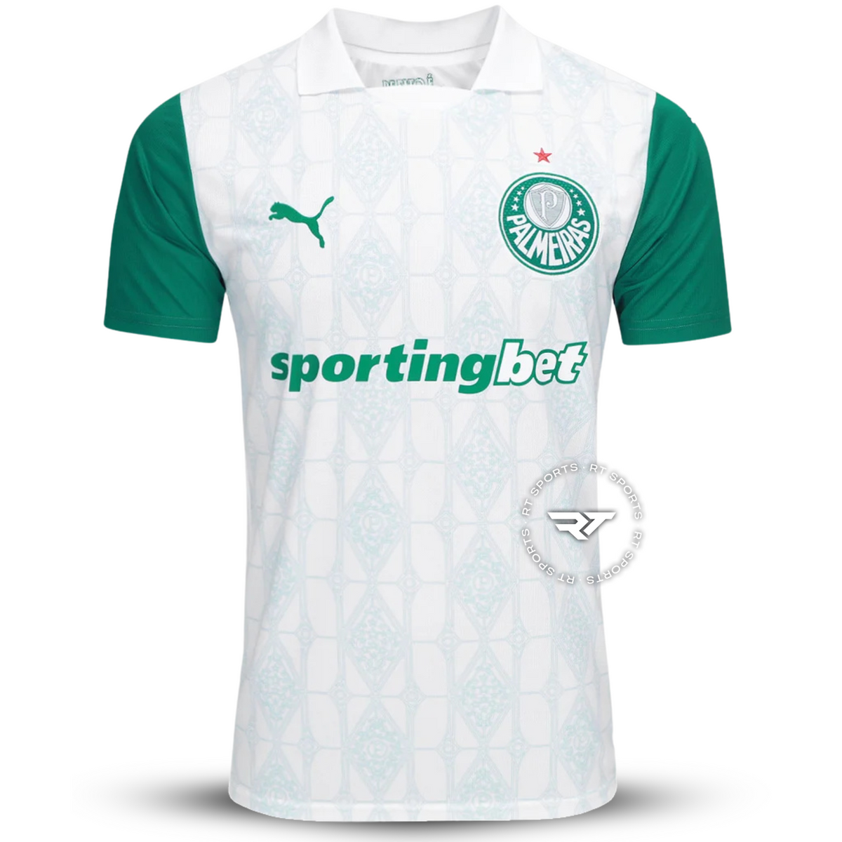 Camisola Palmeiras Away 25/26 Adepto Puma Masculina
