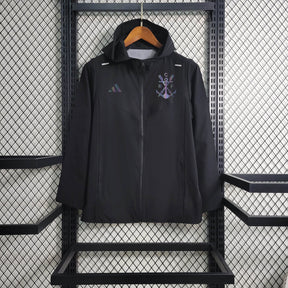 Casaco Corta Vento Flamengo Black 2023/24