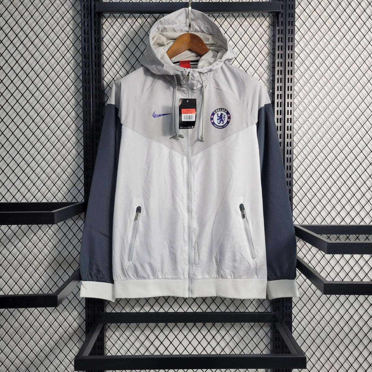 Casaco Corta Vento Chelsea 23/24 - Branco