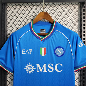 Camisola Napoli Home 23/24 EA7 Adepto Masculina