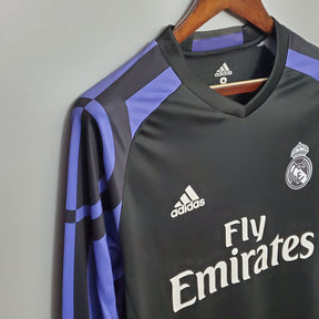 Camisola Real Madrid III 15/16 - Versão Retro Manga Comprida