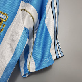 Camisola Argentina Titular 1998 - Versão Retro