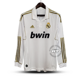 Camisola Real Madrid Titular 11/12 - Versão Retro Manga Comprida