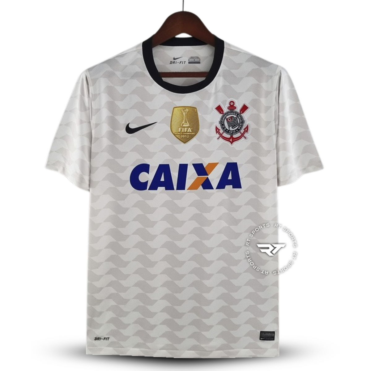 Camisola Corinthians 2012 Versão Retro Com Patch do Mundial