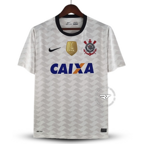 Camisola Corinthians 2012 Versão Retro Com Patch do Mundial