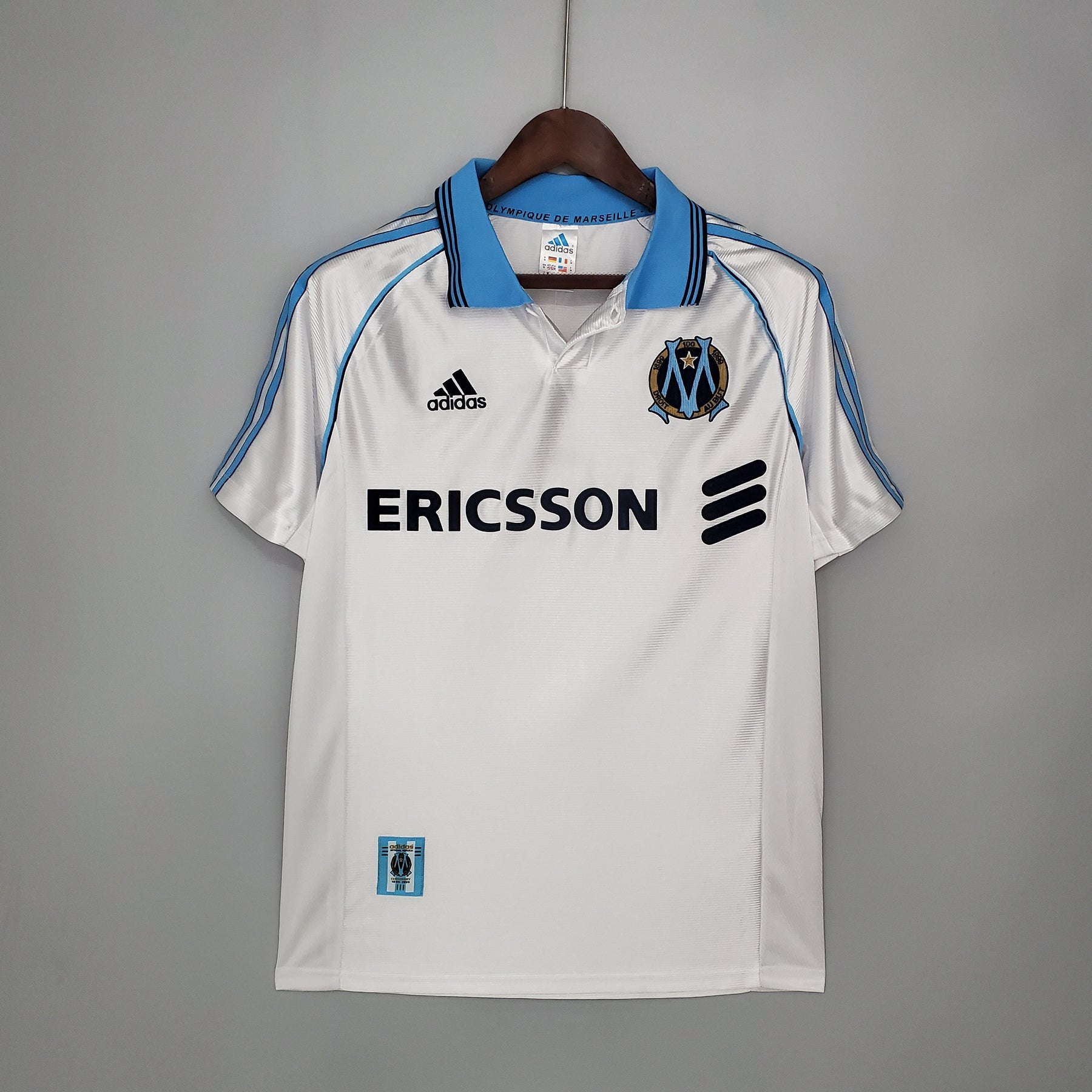 Camisola Olympique de Marseille Titular 98/99 - Versão Retro