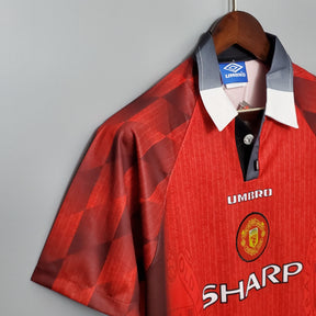 Camisola Manchester United Titular 1996 - Versão Retro