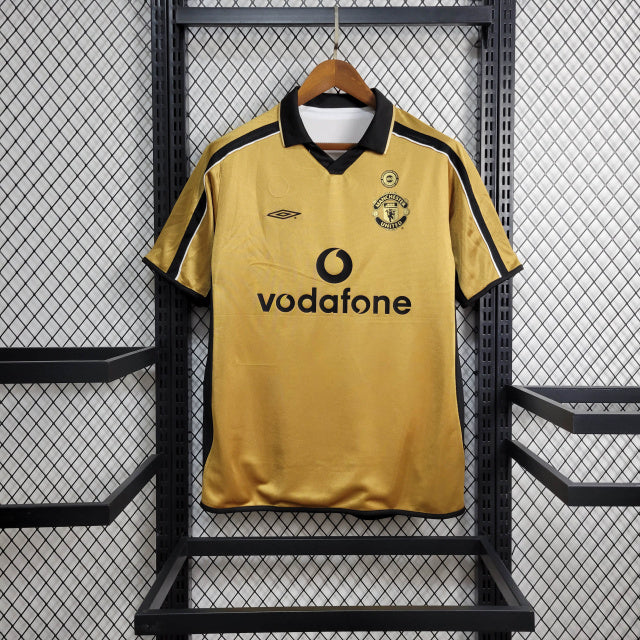 Camisola Manchester United 01/02 Versão Retro Dupla Face