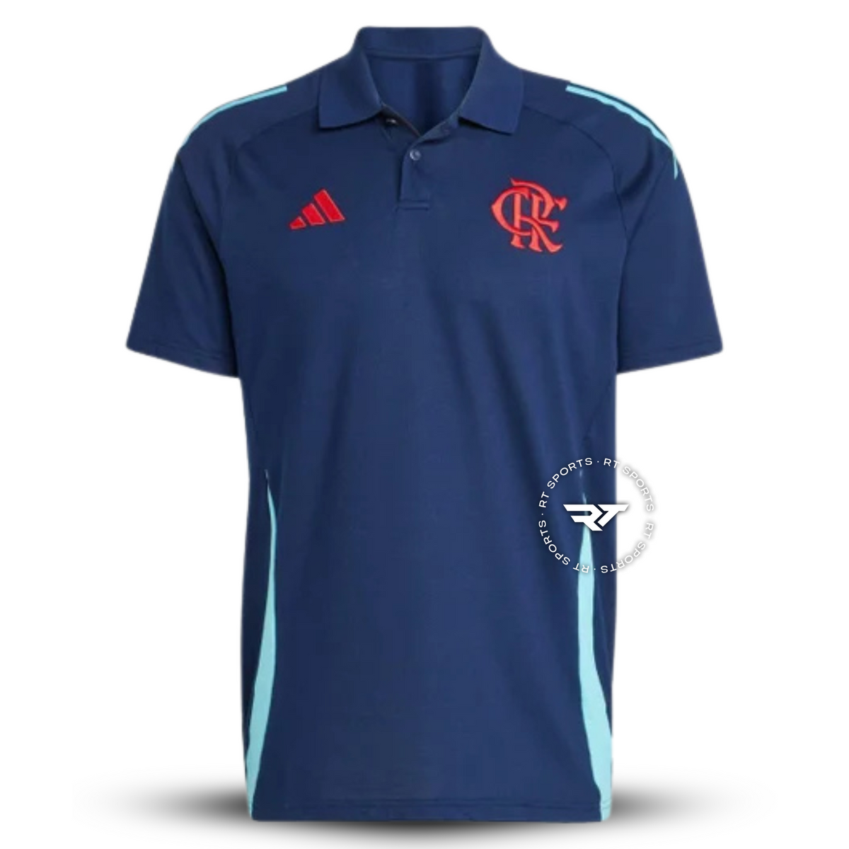 Camisola Flamengo Treino Polo 2025 Masculina