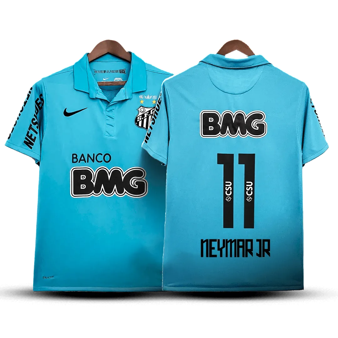 Camisa Retro Santos 2012/13 Neymar Nike Masculino Azul