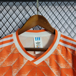 Camisola Holanda Titular 1988 - Versão Retro