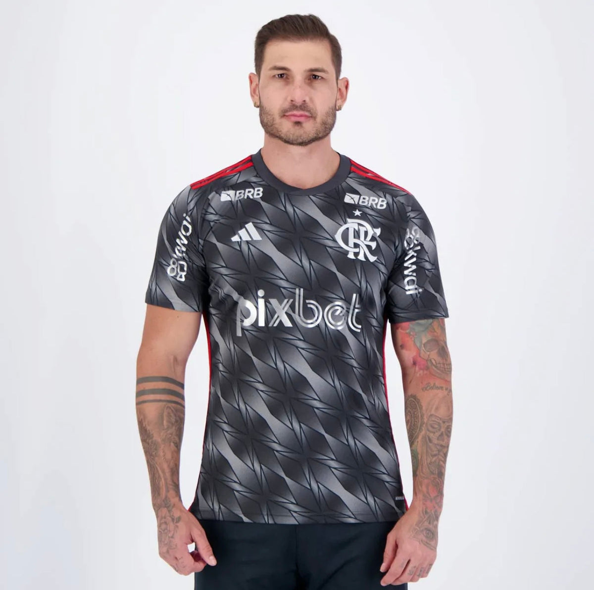 Camisola Adidas Flamengo 2024/25 Com Patrocínio