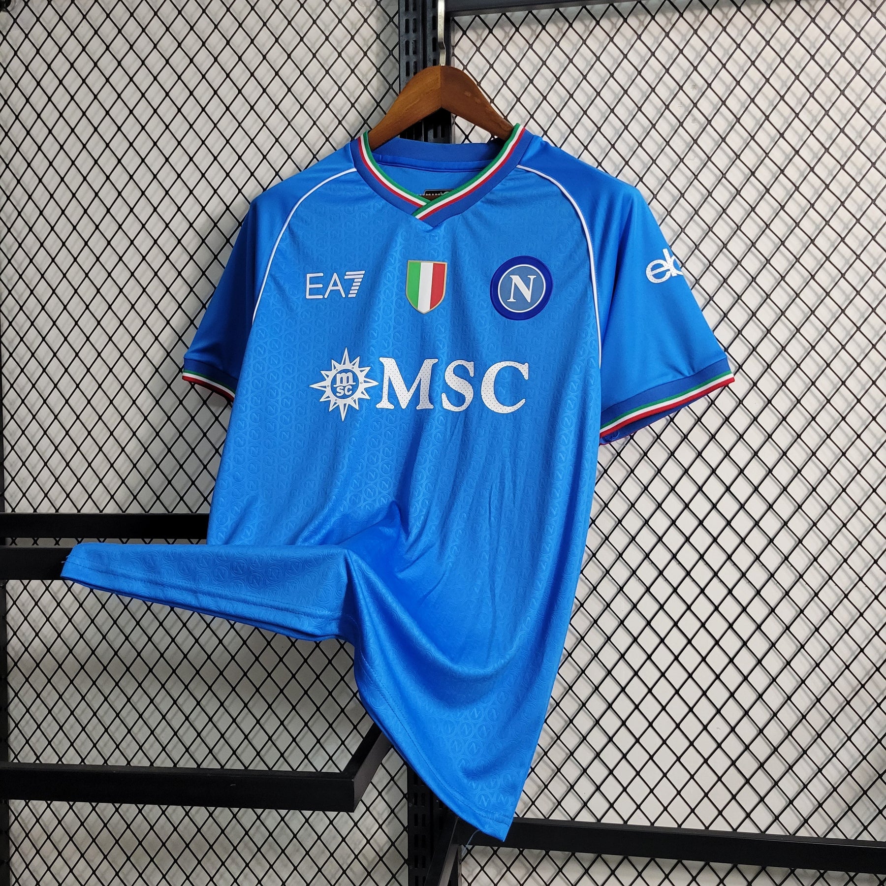 Camisola Napoli Home 23/24 EA7 Adepto Masculina