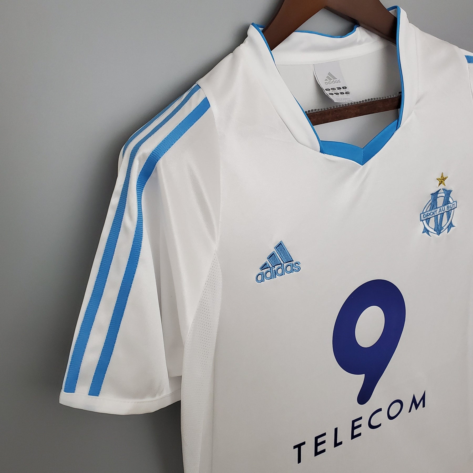 Camisola Olympique de Marseille Titular 02/03 - Versão Retro