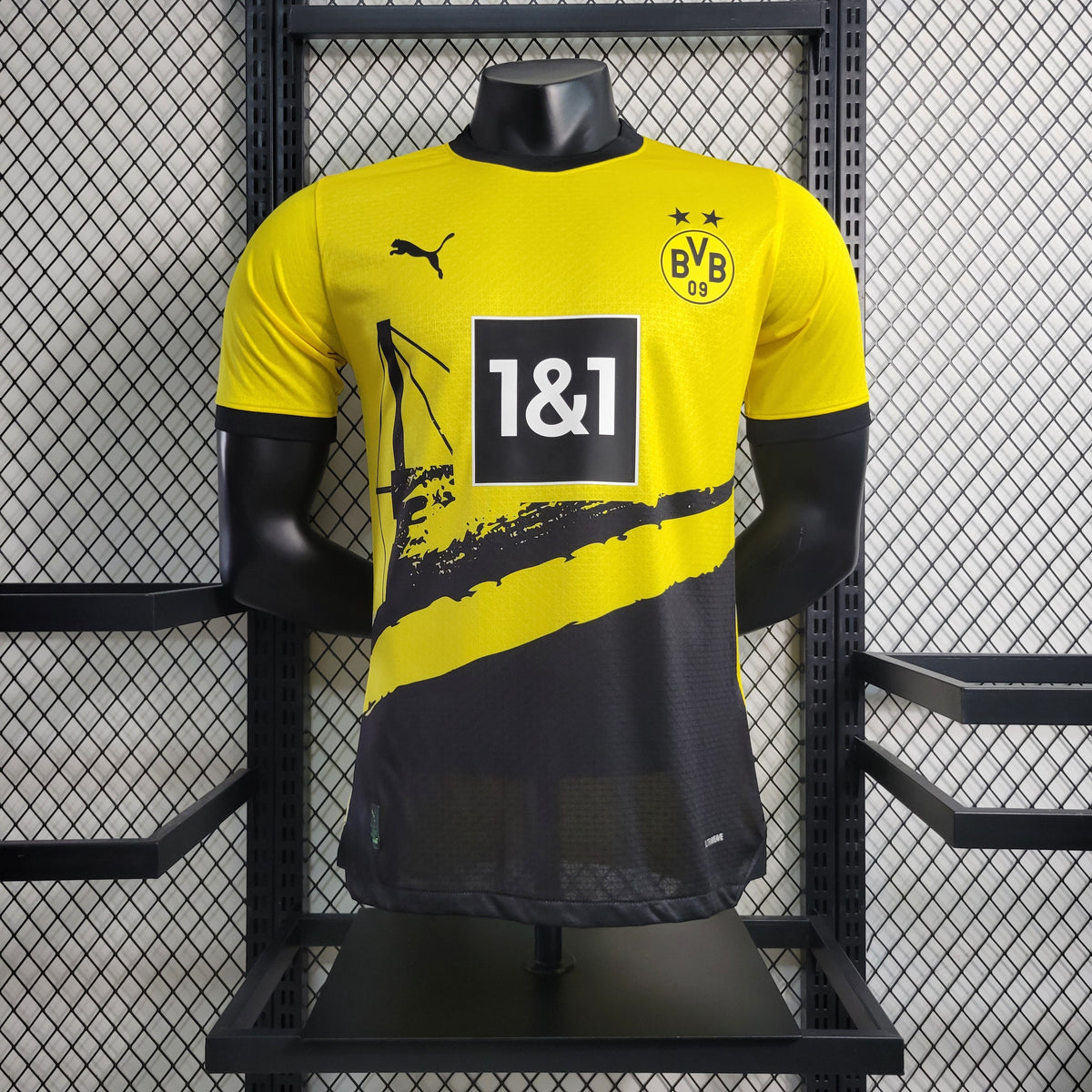 Camisola Borussia Dortmund Home 23/24 - Puma Jogador Masculina