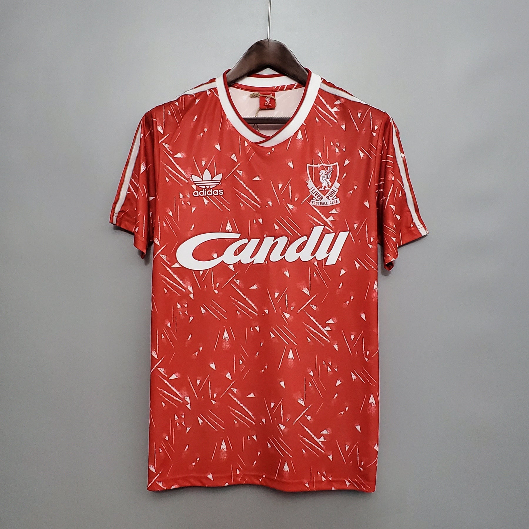 Camisola Liverpool Titular 89/91 - Versão Retro