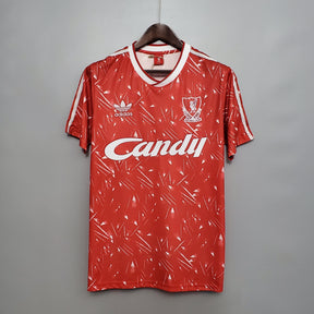 Camisola Liverpool Titular 89/91 - Versão Retro