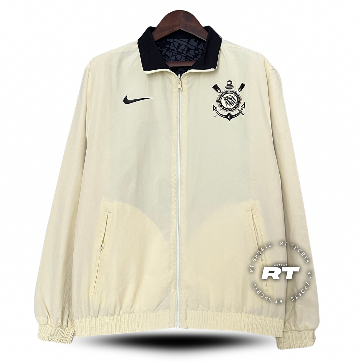 Casaco Corta Vento Corinthians Dupla Face 2024/25