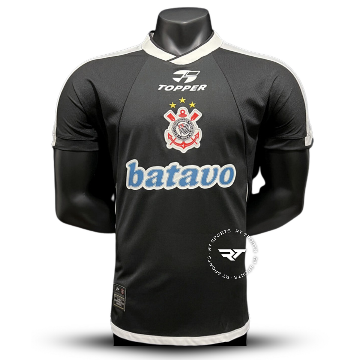 Camisola Corinthians 2000 Versão Retro