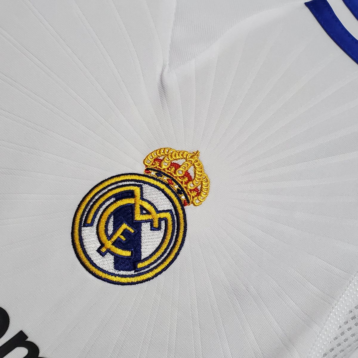 Camisola Real Madrid Titular 10/11 - Versão Retro Manga Comprida