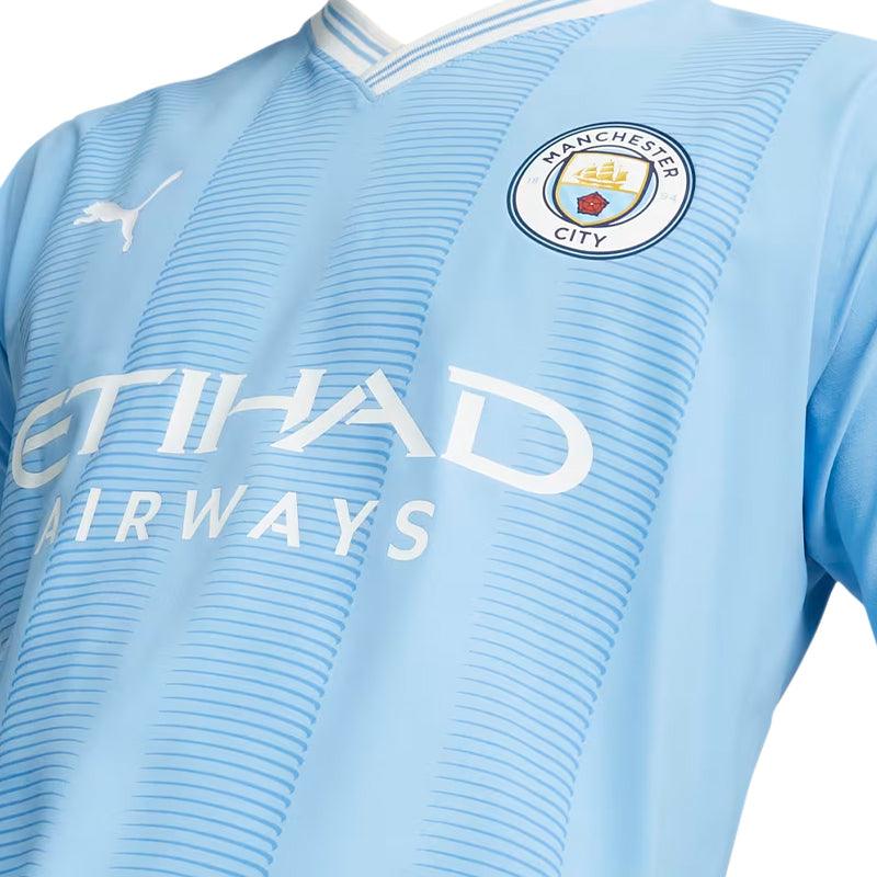 Camisola Manchester City Home 23/24 - Puma Adepto Masculina - Lançamento