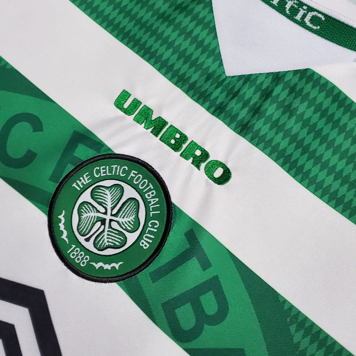 Camisola Celtic Titular 98/99 - Versão Retro