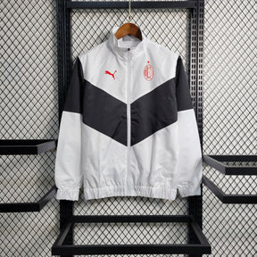 Casaco Corta Vento Milan 23/24 - Branco e Preto