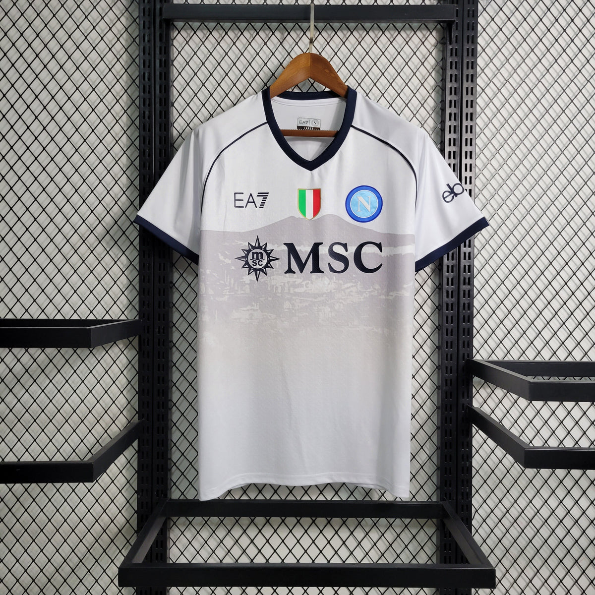 Camisola Napoli Away 23/24 EA7 Adepto Masculina