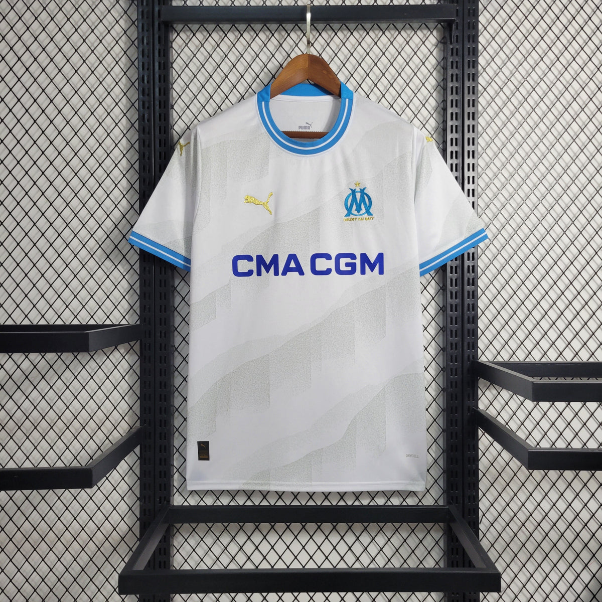 Camisola Olympique de Marseille Home 23/24 - Puma Adepto Masculina