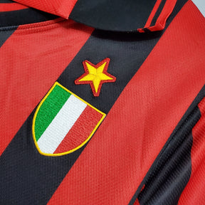 Camisola Milan Titular 96/97 - Versão Retro