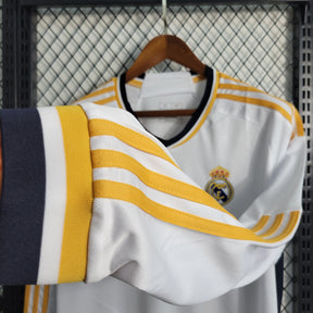 Camisola Real Madrid Home Manga comprida 23/24 - Adidas Adepto Masculina - Adepto